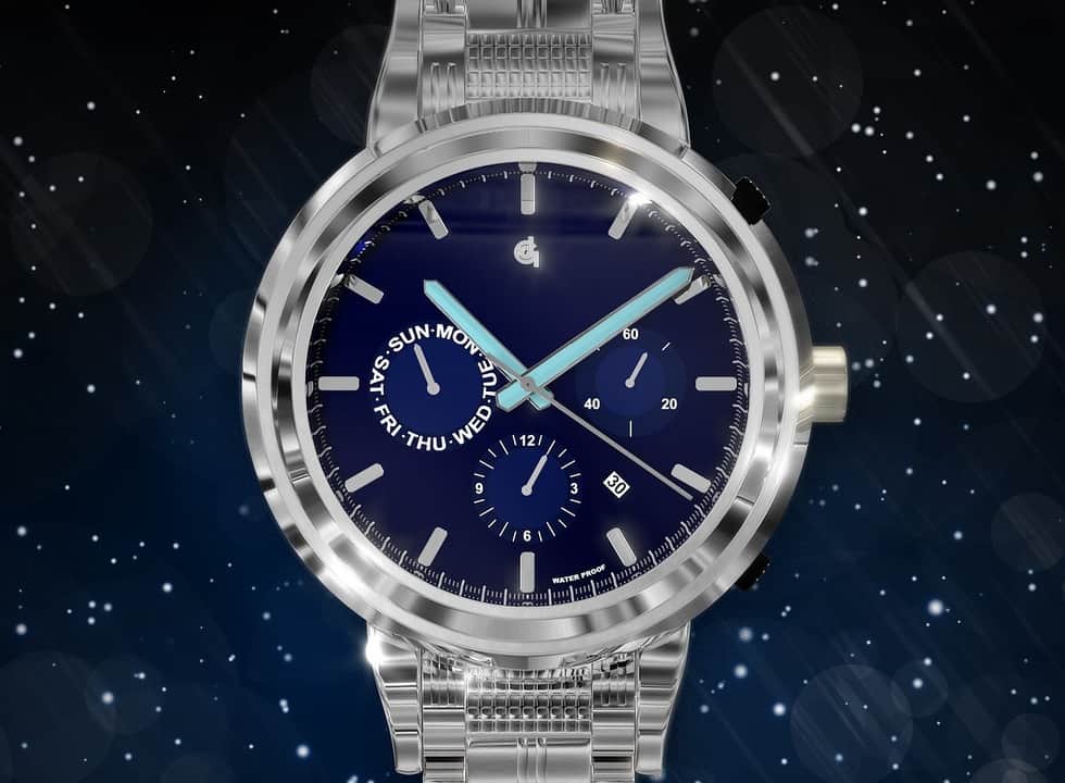 Watches with Blue Dial