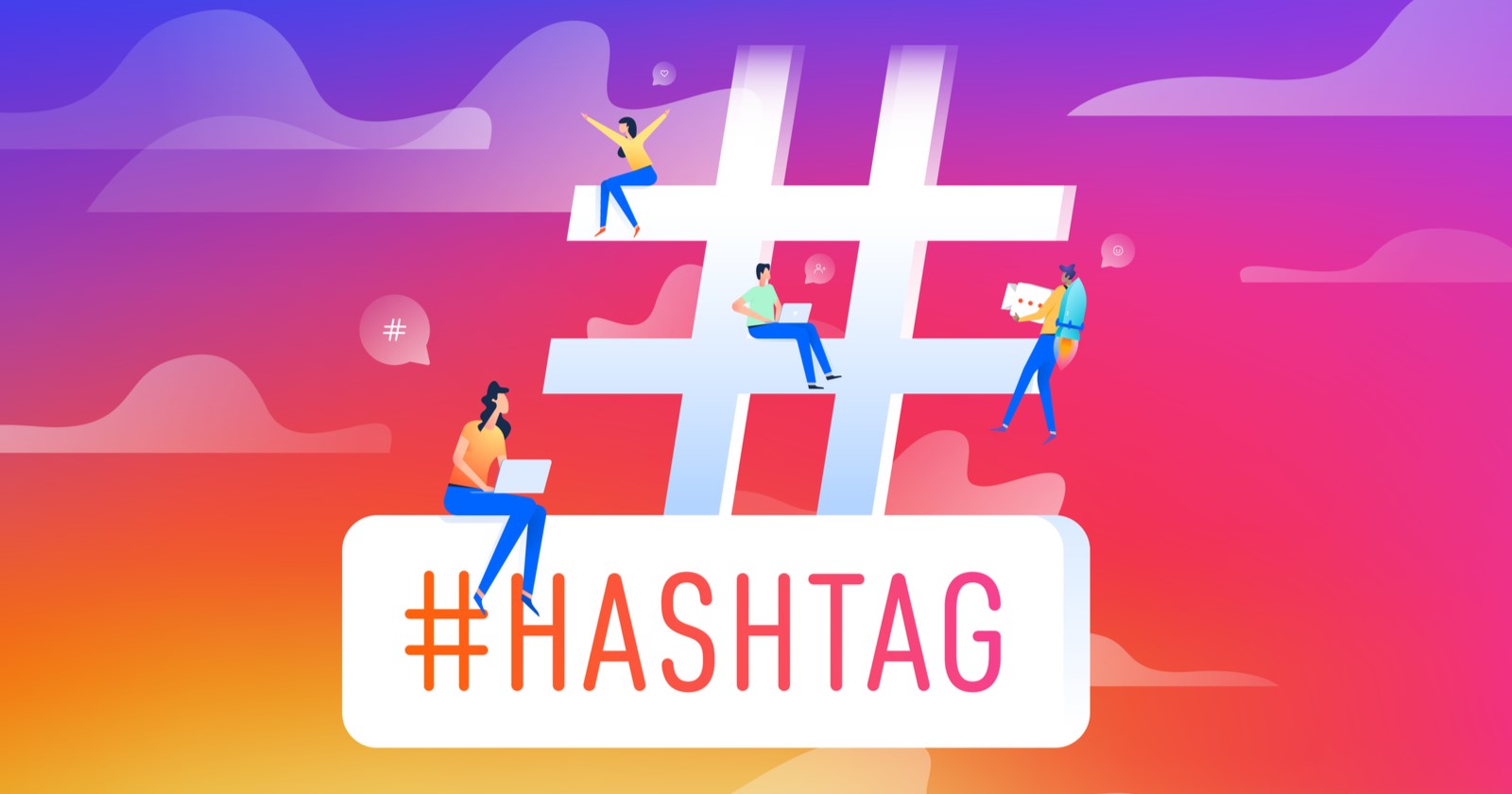 Use hashtags